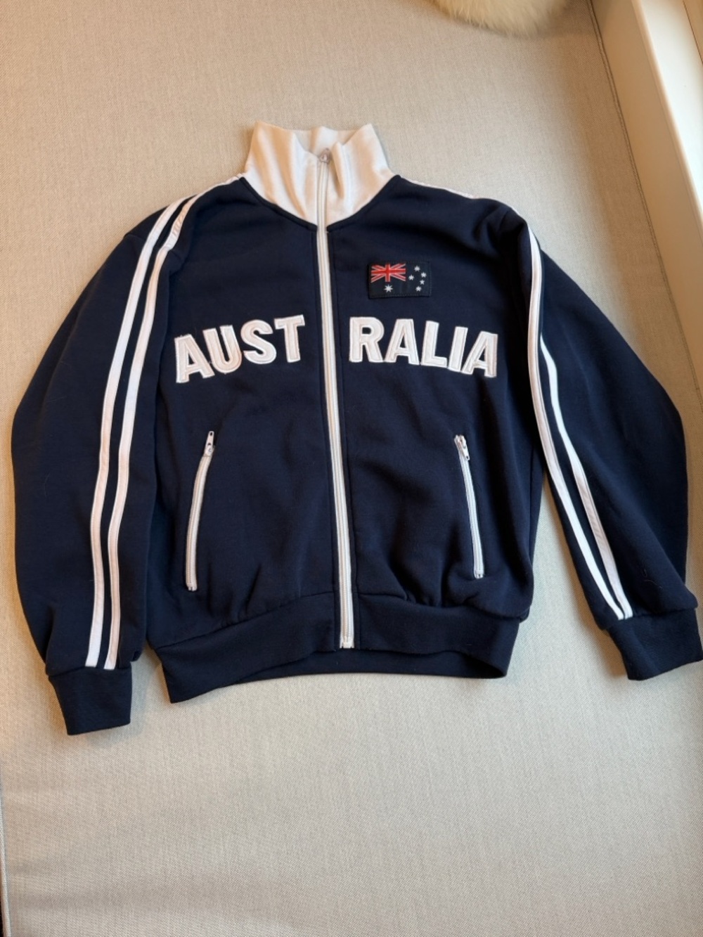 Unisex Kids Australia Zip Sweatshirt Jacket